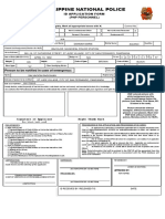 New PNP Id Form