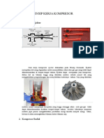 Prinsip Kerja Kompresor