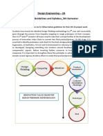 Design Engineering - 2A General Guidelines and Syllabus - 5th Semester