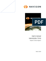 Navigon 7310 User Manual