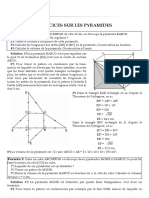 Exercices Pyramides