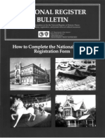 National Register Bulletin 16a: How To Complete The NR Form