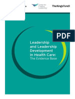 Leadership Development in Health Care PDF