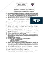 Lab Safety Contract PDF