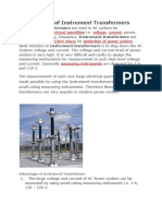 Introduction of Instrument Transformers