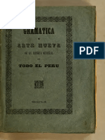 Arte y Vocabulario Qquichua - Padre Estean Pacz - 1607 PDF