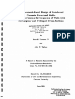 Thomsen, Wallace - 1995 - Displacement Based Design of Reinforced Concrete Structural Walls An Experimental Investigation of Walls With - Yazı