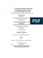 House Hearing, 109TH Congress - Making The Internet Safe For Kids: The Role of Isp's and Social Networking Sites