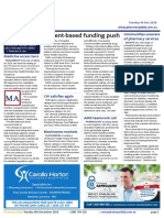 Patient-Based Funding Push: Today's Issue of PD