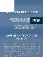 La Teoría Del Delito.