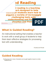 Guided Reading Professional Development