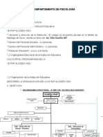 Plan Operativo Del Departamento de Psicología