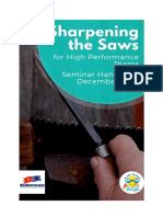 Sharpening The Saw Handbook PDF