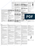 Operating Manual: I. General Introduction II. Symbol Description