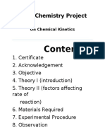 Documents - MX Cbse Chemistry Project Chemical Kinetics