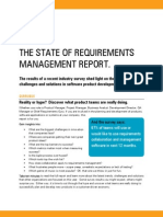 The State of Requirements Management Report