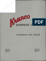 Kranco Overhead Cranes c1970 PDF