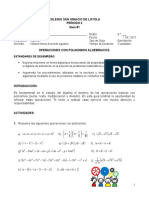 1 Polinomios Algebraicos