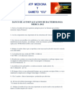 Preguntas de Autoevaluacion 3er Parcial Bacteriologia Medica Atpmedicina - Gameto Icu