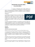 Luis Ramiro Beltran Comunicacion para La Salud