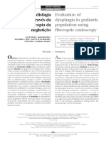 Avaliação Da Disfagia Pediátrica Através Da Videoendoscopia Da Deglutição PDF