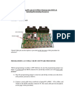 Programming IPC & ACCUFRAC and Uploading - Downloading Parameters Into MCB