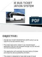 (Batch-10) Online Bus Ticket Reservation System