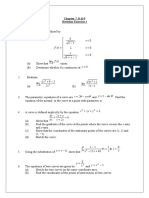 X X X F: Chapter 7, 8 & 9 Revision Exercise 1