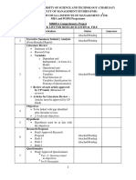 Comprehensive Project - Research Journal File - Checklist