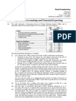 E-14 AFR - ICAP Past Paper