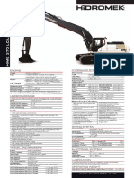 Excavator Cu Braț Lung Hidromek HMK 370 LCLR