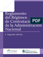 Reglamento Del Régimen de Contrataciones de La Administración Nacional Comentado