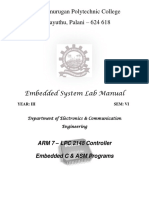 Embedded Lab Manual Final