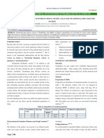 Admin Articles Formulation and Evaluation of Hydroxy Propyl Methyl Cellulose Transdermal Drug Delivery Systems