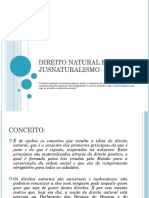 Direito Natural e Jusnaturalismo