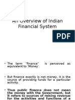 An Overview of Indian Financial System