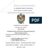 Determinacion Del Contenido de Carbonatos en Arcillas