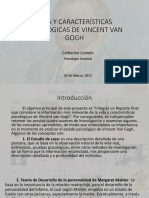 Vida y Características Psicológicas de Vincent Van Gogh