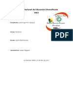 Procesos Metabolicos de Los Organismos