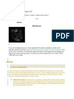 Article Edit Discuss: Reading Through Hundreds of Pages of Camera Manual