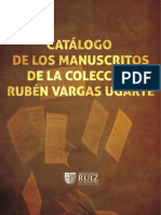 Catálogo de La Colección Vargas Ugarte PDF