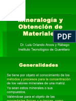 Mineralogía y Obtención de Materiales 2