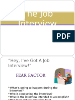 JobInterview Anoutline