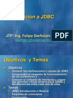 Persistencia (Conexión JDBC) 