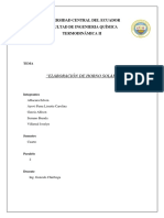 Horno Solar Proyecto Termodinámica