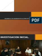 Etapa de Investigacion Inicial