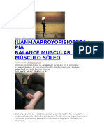 Balance Muscular