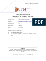 Design of Reinforced Concrete Exam