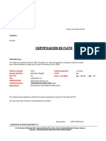 Certificacion Flete-819 - Erez PDF