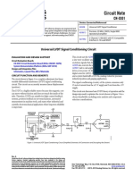 Universal LVDT Signal Conditioning Circuit